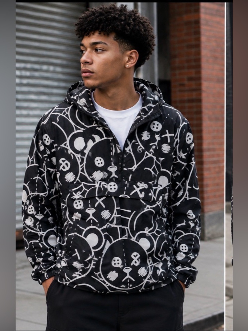 Reason | Urban Graphic Pullover Windbreaker Jacket | Streetwear